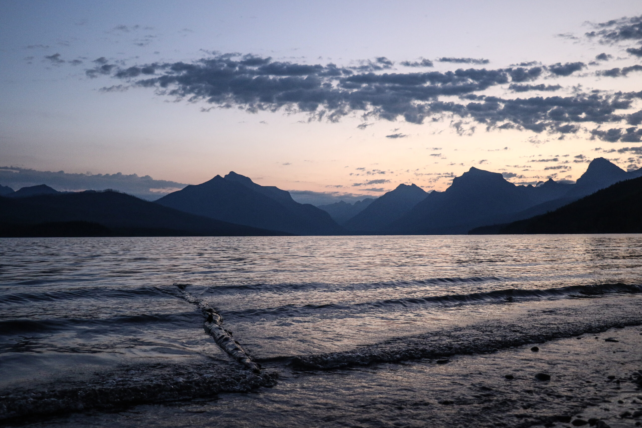 Hiking through Glacier National Park